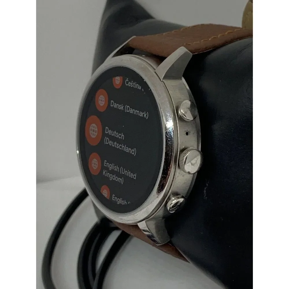 Fossil Gen 4 Authentic Digital Dial Smart Watch Custom Band FTW6017 QT764